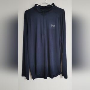 Under Armour Men's Shirt Long Sleeve Loose Blue XXL